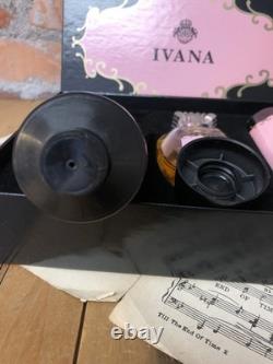 Vintage 90s House of Ivana Boxed Gift Set Parfum Spray Body Powder Lotion RARE