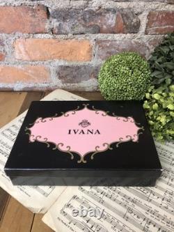 Vintage 90s House of Ivana Boxed Gift Set Parfum Spray Body Powder Lotion RARE