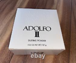 Vintage ADOLFO II Perfume Dusting Powder 4.25 Oz