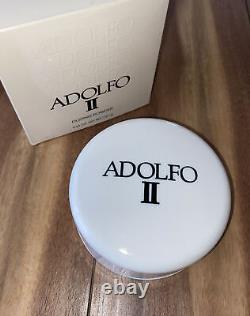 Vintage ADOLFO II Perfume Dusting Powder 4.25 Oz
