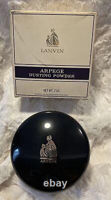 Vintage ARPEGE by Lanvin Perfumed Dusting Powder Large 7 oz. Size NOS/ SEALED