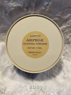 Vintage ARPEGE by Lanvin Perfumed Dusting Powder Large 7 oz. Size NOS/ SEALED