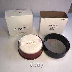 Vintage Adolfo Women Perfume Dusting Bath Powder 8 oz Boxed Never Used