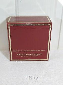Vintage Alexandra deMarkoff Perfumed Dusting Powder 7oz Sealed