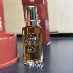 Vintage Aviance Night Musk Fragrance Set Prince Matchabelli F-16
