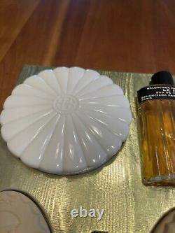 Vintage Balenciaga Le Dix Perfume Dusting Powder and Soap GIft Set