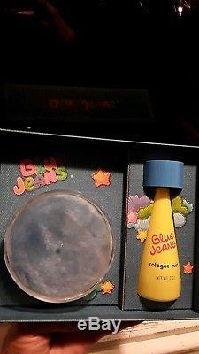 Vintage Blue Jeans By Shulton Gift Set Dusting Powder/Cologne Spray 1970's