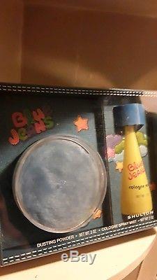 Vintage Blue Jeans By Shulton Gift Set Dusting Powder/Cologne Spray 1970's