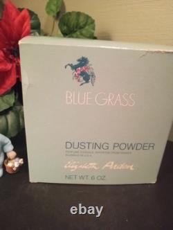 Vintage Bluegrass Elizabeth Arden Perfumed Dusting Powder 3BA 6oz New York