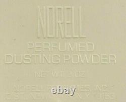 Vintage Brand New Norell Perfumed Dusting Powder 2 oz