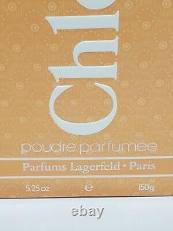 Vintage CHLOE Lagerfeld Parfums Perfumed Dusting POWDER 5.25 Oz SEALED UK Made