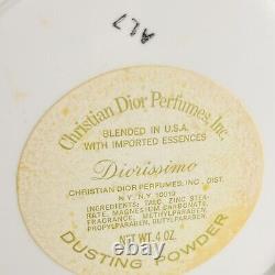 Vintage CHRISTIAN DIOR Diorissimo Eau De Cologne Spray 3 Oz Dusting Powder 4 Oz