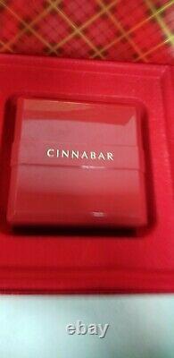Vintage CINNABAR ESTEE LAUDER Eau de Parfum 1.7 oz DUSTING POWDER 3 oz gift set