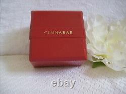 Vintage CINNABAR Estee Lauder Perfumed Dusting Powder Puff 3 oz Sealed New