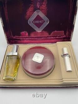 Vintage Cachet Prince Matchabelli Perfumed Dusting Powder 5 Oz Cologne Spray 1.9