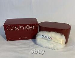 Vintage Calvin Klein Dusting Powder With Box 6 Oz / 170g