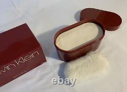 Vintage Calvin Klein Dusting Powder With Box 6 Oz / 170g