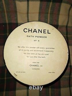 Vintage Chanel N°5 Dusting Bath Body Powder, Genuine Chanel Number 5