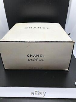 Vintage Chanel No 5 Bath Powder 8 oz Perfumed Dusting Powder Size 730 New York