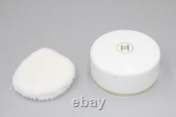 Vintage Chanel No 5 Dusting Bath Powder With Puff Powder 8 oz Poofy READ! HTF
