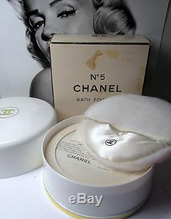 Vintage Chanel No 5 Perfume Dusting Powder BIG 8.0oz in Box New Old Stock
