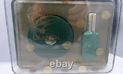 Vintage Charlie Oriental. 47 oz Cologne Spray and 2 oz Dusting Powder