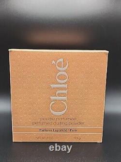 Vintage Chloe Perfumed Dusting Powder 6 oz with Box