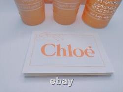 Vintage Chloe Set Lotion Bath And Shower Gel Dusting powder Travel Size 1980s