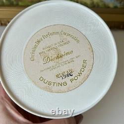 Vintage Christian Dior DIORISSIMO Perfumed Body Bath Dusting Powder 4 oz NEW