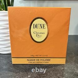 Vintage Christian Dior DUNE Perfumed Dusting Powder 5.3 oz SEALED Discontinued
