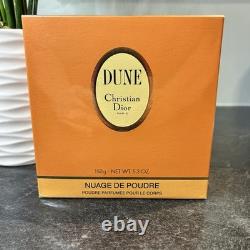 Vintage Christian Dior DUNE Perfumed Dusting Powder 5.3 oz SEALED Discontinued