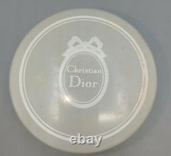 Vintage Christian Dior MISS DIOR 4 OZ Perfumed Body Dusting Powder EUC Open Box