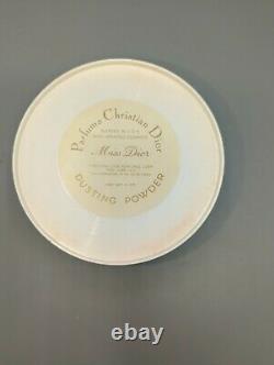 Vintage Christian Dior MISS DIOR 4 OZ Perfumed Body Dusting Powder EUC Open Box