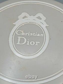 Vintage Christian Dior MISS DIOR 4 OZ Perfumed Body Dusting Powder EUC Open Box