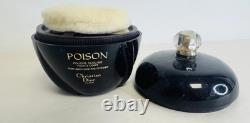 Vintage Christian Dior Poison Perfumed Dusting Powder with Puff, 200g