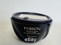 Vintage Christian Dior Poison Perfumed Dusting Powder with Puff, 200g