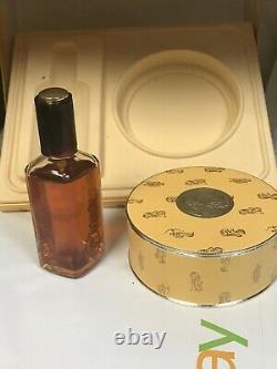 Vintage Ciara Perfume 2 1/8 Oz Spray & 3 Oz. Dusting Powder Set Charles Revson