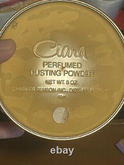 Vintage Ciara Revlon Perfumed Velvet Dusting Powder 6 oz 170g New Sealed