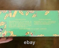Vintage Coty Emeraude Fragrance Gift Set Cologne Spray 1.5oz Dusting Powder 4oz