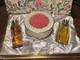 Vintage Coty L'aimant Bath Oil, Parfum De Toilette & Dusting Powder Gift Set