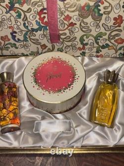 Vintage Coty L'aimant Bath Oil, Parfum De Toilette & Dusting Powder Gift Set