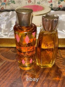 Vintage Coty L'aimant Bath Oil, Parfum De Toilette & Dusting Powder Gift Set