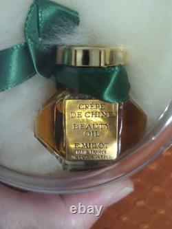 Vintage Crepe De Chine By F. Millot Dusting Powder 4 oz & 1/4 oz Beauty Oil NWOB