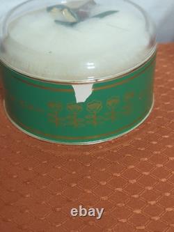 Vintage Crepe De Chine By F. Millot Dusting Powder 4 oz & 1/4 oz Beauty Oil NWOB