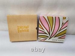 Vintage DESERT FLOWER COLOGNE & DUSTING POWDER GIFT SET SHULTON INC withbox NW