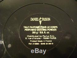 Vintage Daniel De Fasson Paris France Dusting Powder Vanity Perfume 200 Grams
