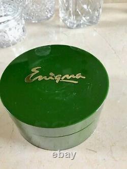 Vintage ENIGMA Alexandra de Markoff Perfumed Dusting Powder 7.0 oz Orig Box