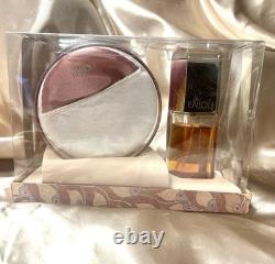 Vintage ENJOLI Charles of the Ritz Dusting Powder Perfume Gift Set + Spray