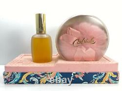 Vintage Elizabeth Arden Cabriole Dusting Powder & Perfume Mist Set Cologne NOS