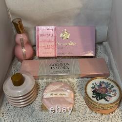 Vintage Elizabeth Arden Memoire Cherie Soap Ardena Patter Astringent & Powder +2